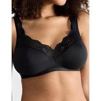 Sloggi Romance Si Non Wired T-Shirt Bra (A-C) Black