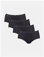 4pk Basic+ Cotton Rich Full Briefs