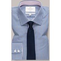 Slim Fit Easy Iron Pure Cotton Gingham Shirt