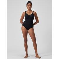 Shaping Aquanite Ruched V-Neck Swimsuit