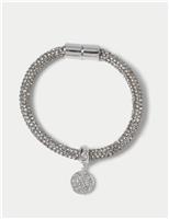 Rhinestone Disc Detail Wristwear