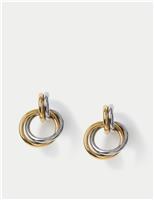 Stainless Steel Double Loop Hoops