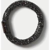 Black Pave Magnetic Tube Wristwear