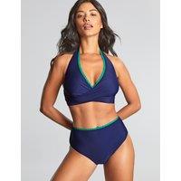 Ric Rac Trim High Waisted Bikini Bottoms
