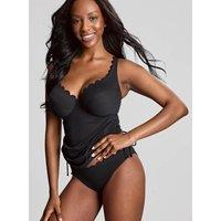 Panache Spirit Selena Wired Plunge Tankini Top D-J Black
