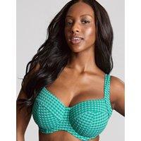 Gingham Olivia Wired Bikini Top
