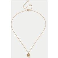 14ct Gold Plated January Birthstone Necklace