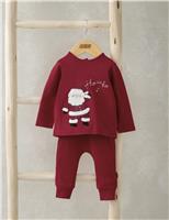 Cotton Rich Father Christmas Pyjamas (0-3 Yrs)