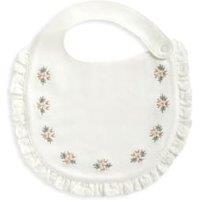 Pure Cotton Floral Dribble Bib