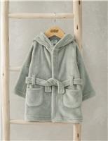 Mamas & Papas Hooded Dinosaur Dressing Gown (6 Mths-3 Yrs) Green