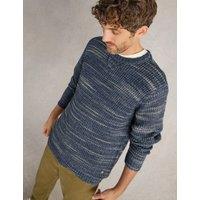 Cotton Rich Space Dye Jumper