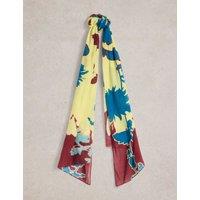 Cotton Blend Floral Scarf