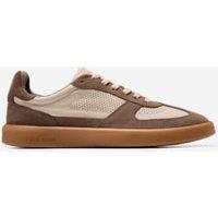 Leather Lace Up Trainers