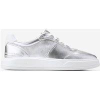 Grandpro Carissa Leather Metallic Trainers