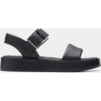 Alda Wide Fit Leather Ankle Strap Sandals