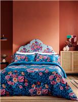 Pure Cotton Sateen Dahlia Bunch Bedding Set