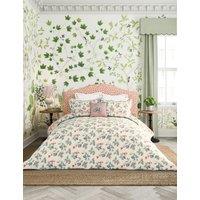 Sanderson Pure Cotton Rubus Bedding Set Raspberry