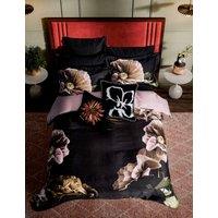 Pure Cotton Sateen Paper Floral Bedding Set