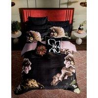 Ted Baker Pure Cotton Sateen Paper Floral Bedding Set Navy