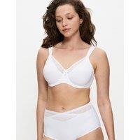 Triumph True Shape Sensation Non Padded Underwired Minimiser Bra C-G White