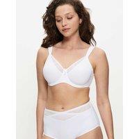 Triumph True Shape Sensation Non Padded Underwired Minimiser Bra C-G White