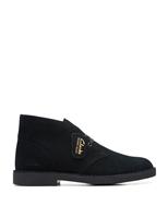 Clarks Suede Desert Boots Black