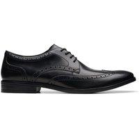 Clarks Leather Brogues Black