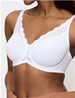 Triumph Amourette W01 Wired Minimiser Bra (C-F) Black
