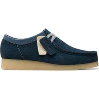 Clarks Wallabee Suede Shoes Blue