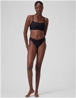 Solid Racer Back Bikini Top