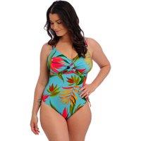 Pichola Floral Wired Twist Front Swimsuit