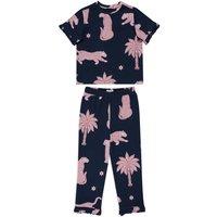 Cotton Rich Leopard Print Pyjamas (1-12 Yrs)
