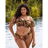Tiger Valley Tropical Wired Bikini Top (DD-HH)