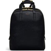 Dukes Place Icon Leather Zip Backpack