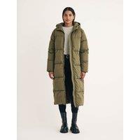 Hooded Longline Puffer Coat