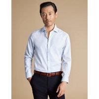 Slim Fit Non Iron Pure Cotton Twill Shirt