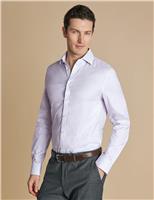 Slim Fit Non Iron Pure Cotton Twill Shirt