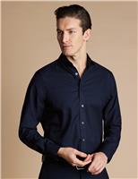Slim Fit Non Iron Pure Cotton Twill Shirt