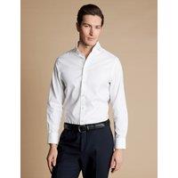 Slim Fit Non Iron Pure Cotton Twill Shirt