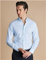 Slim Fit Non Iron Pure Cotton Diamond Shirt