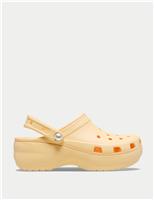 Pearl Ankle Strap Platform Clogs