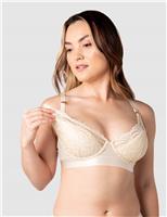 Warrior Lace Plunge Maternity Nursing Bra