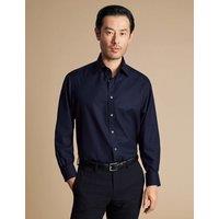 Charles Tyrwhitt Regular Fit Non Iron Pure Cotton Twill Shirt White