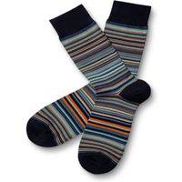 Striped Cotton Rich Socks