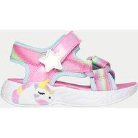 Kids Light-up Unicorn Riptape Sandals (4 Small - 4 Large)