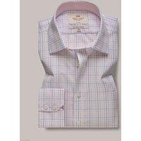 Slim Fit Easy Iron Pure Cotton Check Shirt