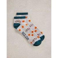 Bicycles Cotton Rich Trainer Socks