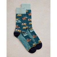 Cotton Rich Camper Van Socks