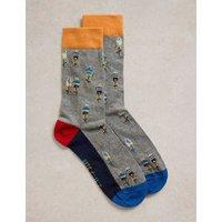 Bicycles Cotton Rich Socks