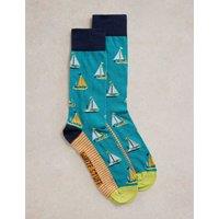 Cotton Rich Yacht Ankle Socks